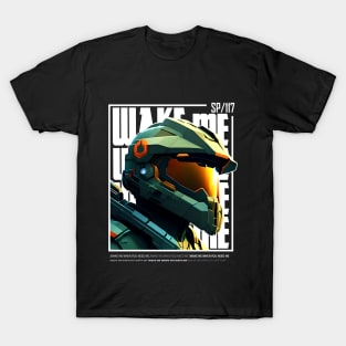 Halo game quotes - Master chief - Spartan 117 - BQ01-v5 T-Shirt